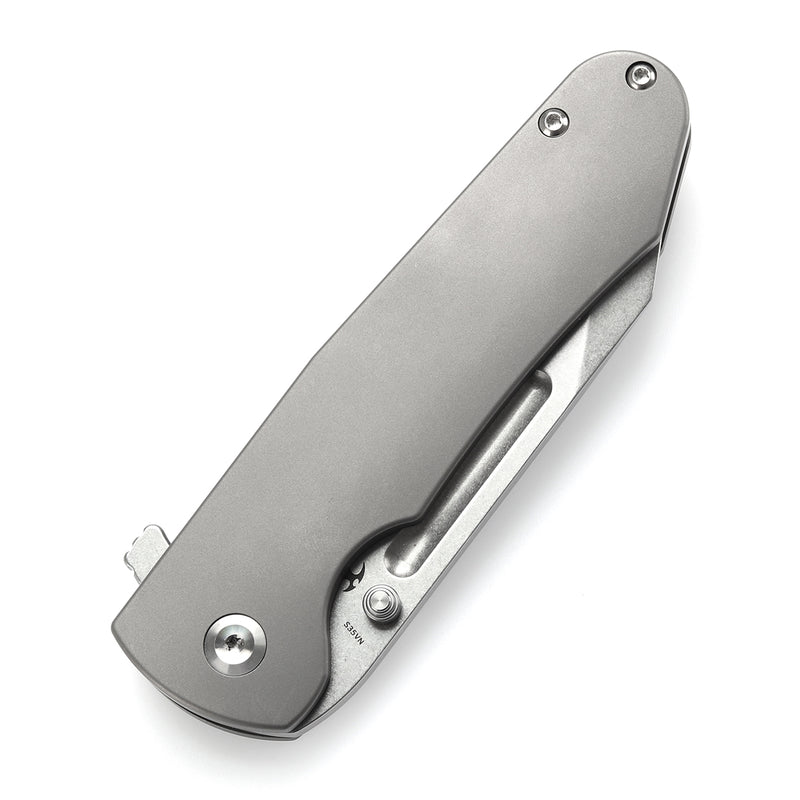 KANSEPT Superhawk Flipper Knife Titanium Handle(3.89''CPM S35VN Blade) Warhawk Knives Design-K1084A4