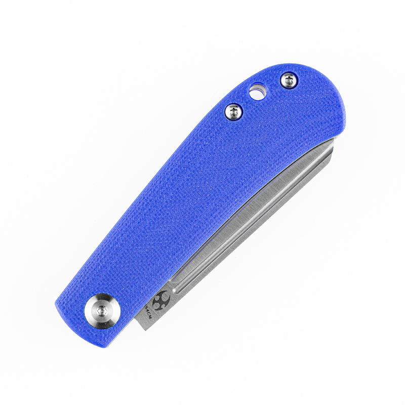 KANSEPT Bevy Slip Joint Knife Blue G10 Handle (2.9'' 154CM Blade)Nick Swan Design-T2026F5