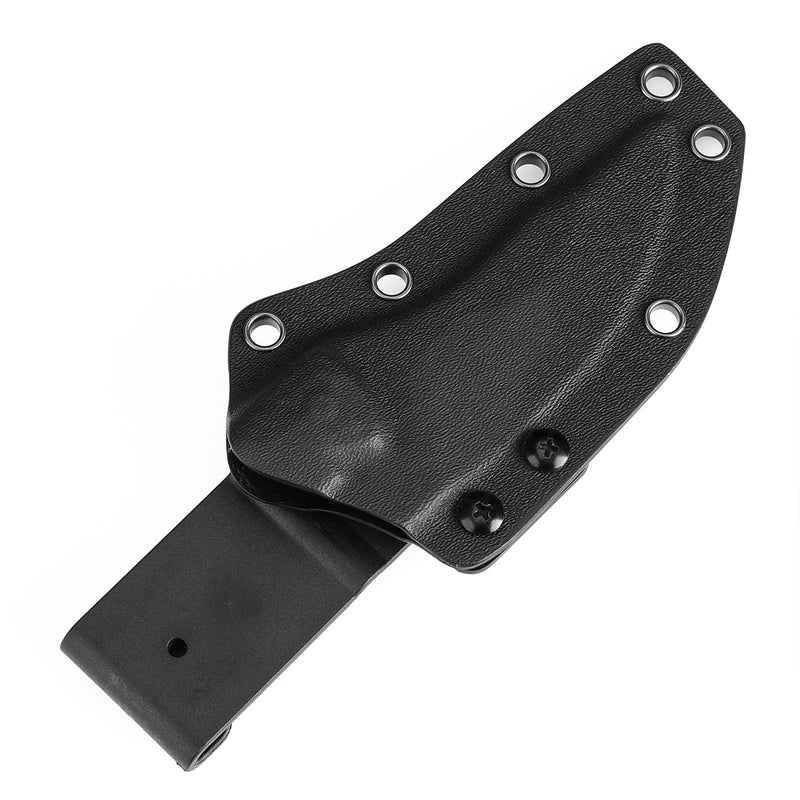 KANSEPT Niko Fixed Knife Black Micarta Handle (3.54''D2 Blade ) with Sheath Marco Knives Design -G004A6