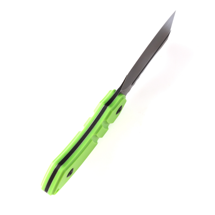 KANSEPT Korvid S Fixed Blade Grass Green G10 + Kydex Sheath Handle (2.9" 14C28N Blade) Koch Tools -G2030A3