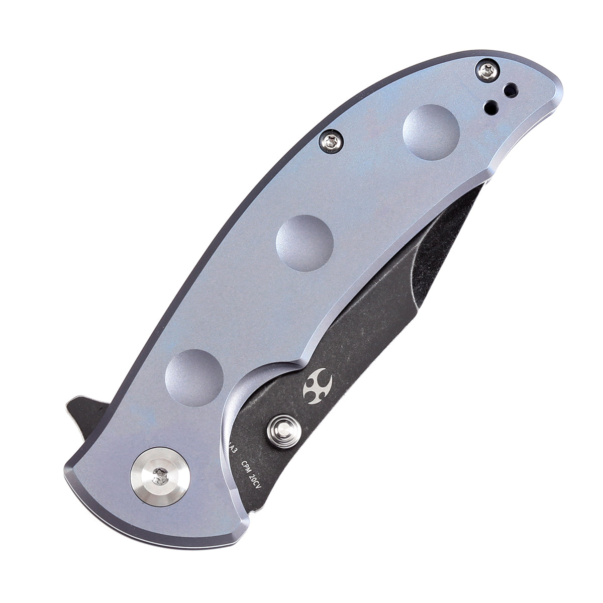 KANSEPT Rei Thumb Stub Flipper Blue Anodized Titanium(3.3