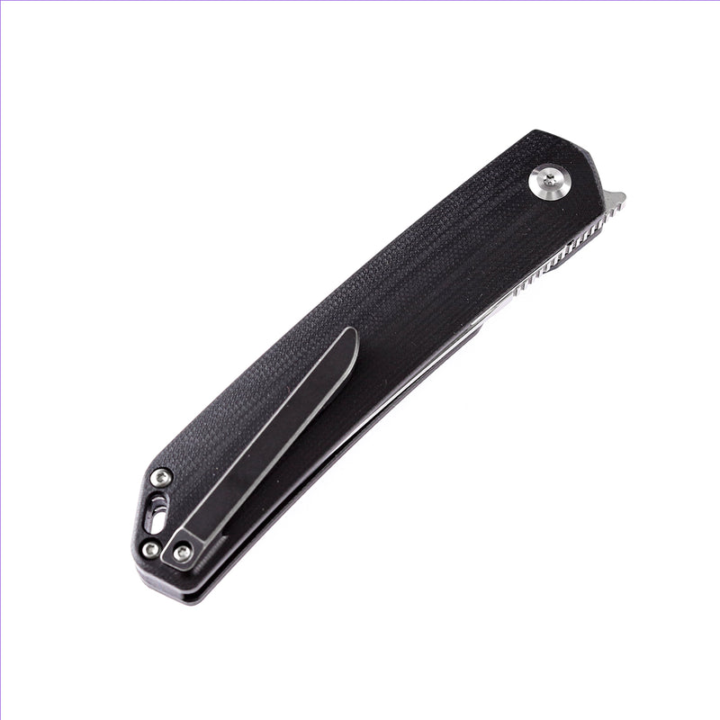 Hazakura T1019C1 154CM Blade Black G10 Handle with MaxTkachuk Design