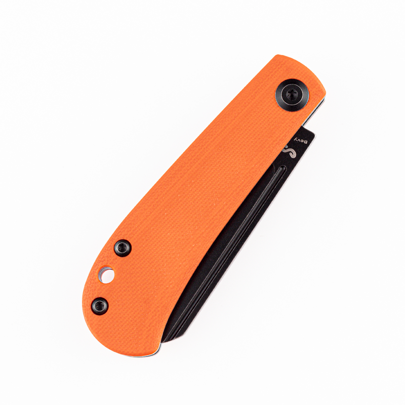 KANSEPT Bevy Slip Joint Knife Orange G10 Handle (2.9'' 154CM Blade)Nick Swan Design-T2026F6