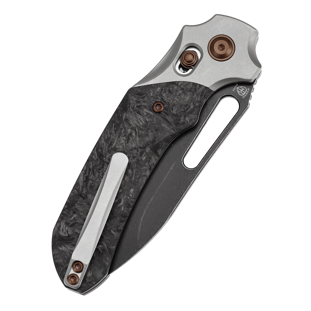 KANSEPT Quasar Cross Bar Lock Stonewashed Titanium with Dark Matter Gl ...