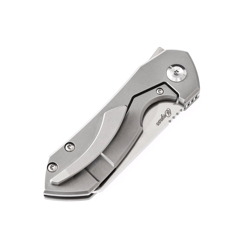 KANSEPT Steller K2021A1 CPM-S35VN Blade Titanium Handle with Matt Degnan Design
