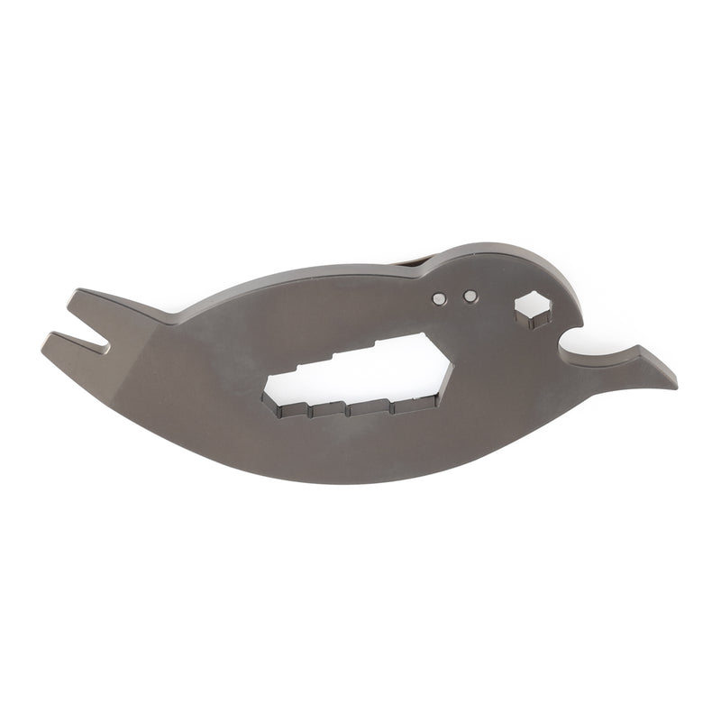 Kansept EDC Tool CrowBar G009A3 Bronze Anodized Titanium Multifunctional EDC Tool for Everyday Carry Designed by Rolf Helbig