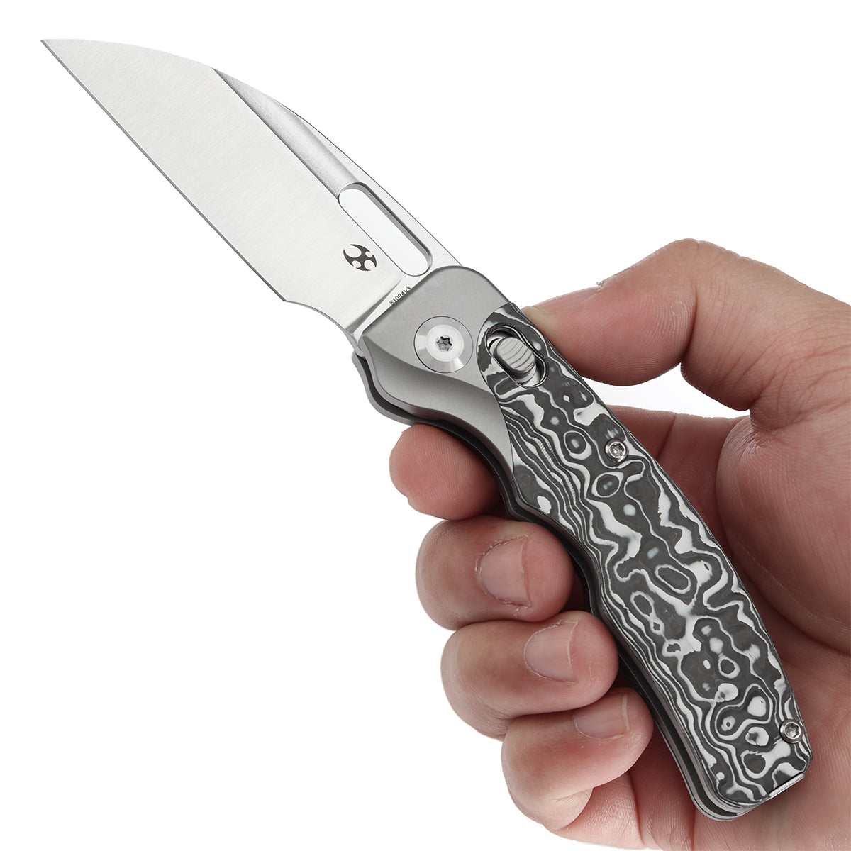 KANSEPT Vivid Cross Bar Lock Stonewashed Titanium with Black