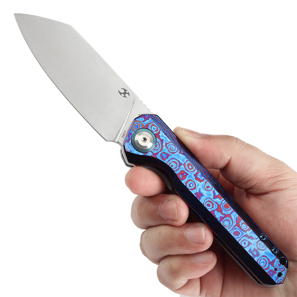 Kazu  Kizer NORCROSS Fixed Blade Double-Edged Nitro-V Blade G10