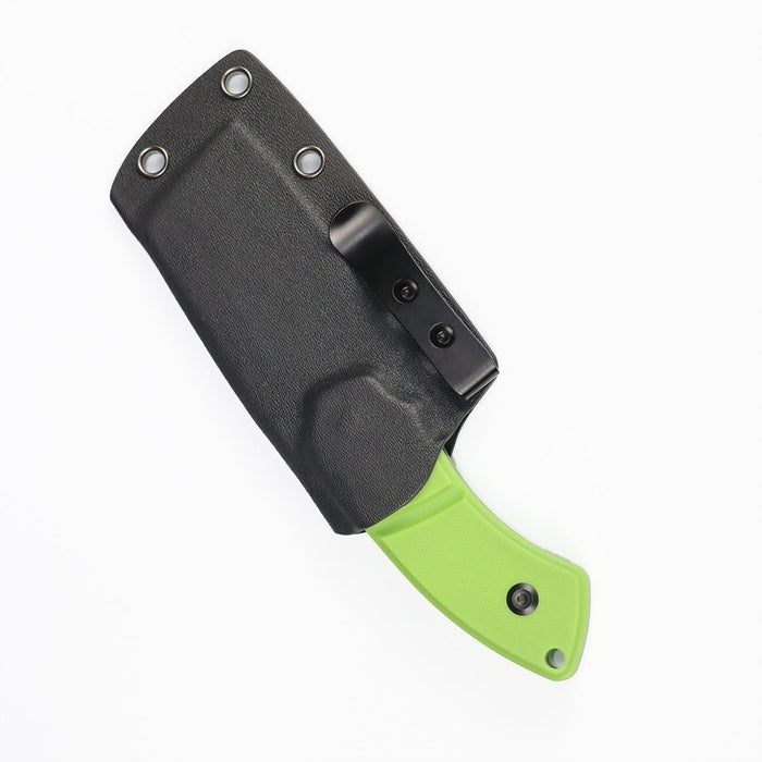 KANSEPT Korvid S Fixed Blade Grass Green G10 + Kydex Sheath Handle (2.9" 14C28N Blade) Koch Tools -G2030A3