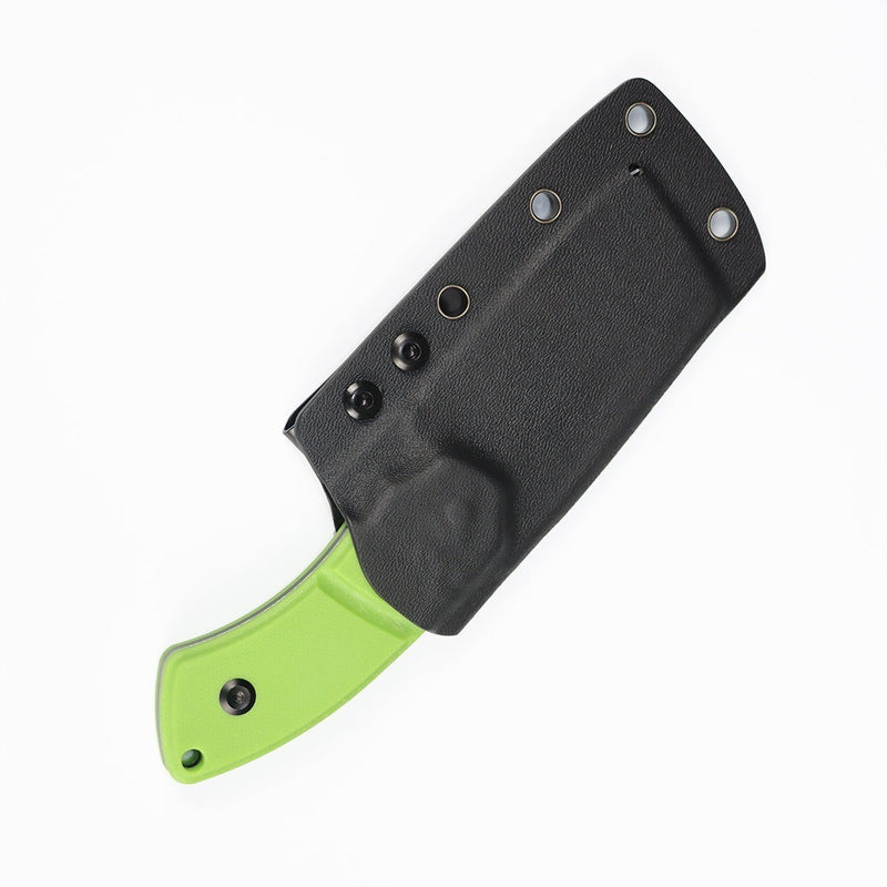 KANSEPT Korvid S Fixed Blade Grass Green G10 + Kydex Sheath Handle (2.9" 14C28N Blade) Koch Tools -G2030A3