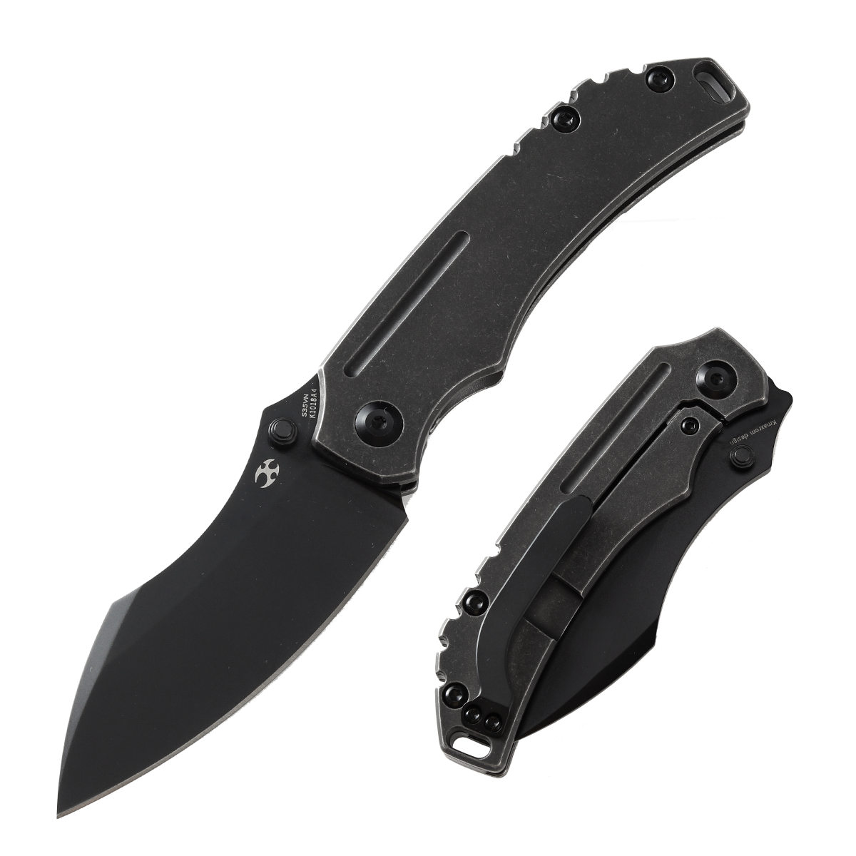 KANSEPT Pelican Edc Thumb Studs/Flipper Knife Coating 6AL4V