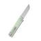 Foosa T2020T4 154CM  Blade Natural G10 Handle with Rolf Helbig Design