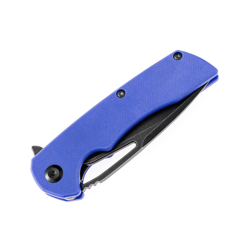 Kryo T1001B2 Black Coating D2  Blade Blue G10 Handle with Kim Ning Design