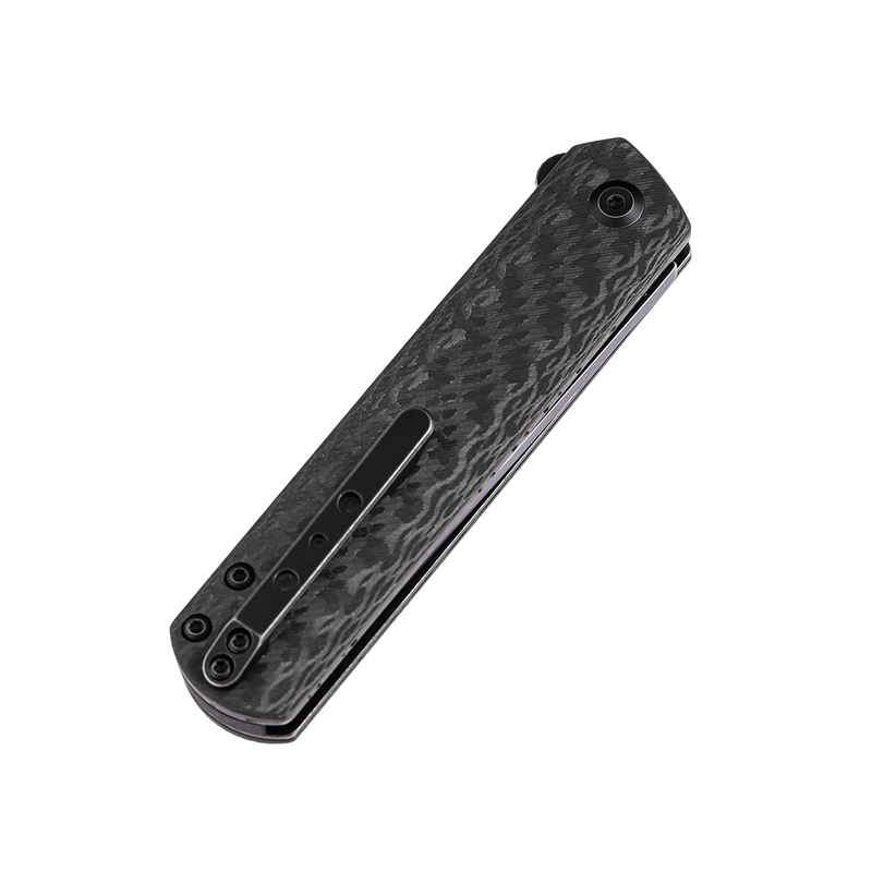 KANSEPT Foosa T2020T3 154CM  Blade Twill Carbon Fiber Handle with Rolf Helbig Design