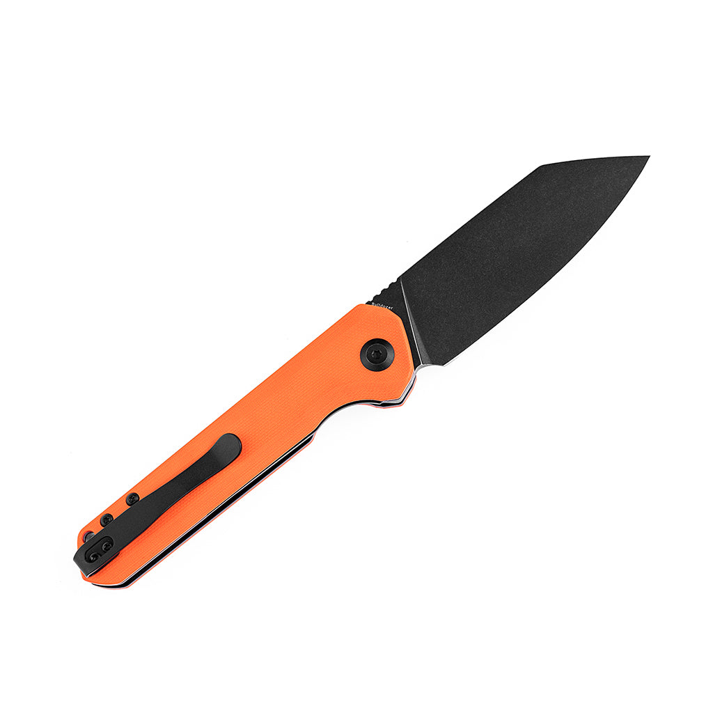 ケン KANSEPT Bulldozer Front Flipper Orange G10 Handle(3.56