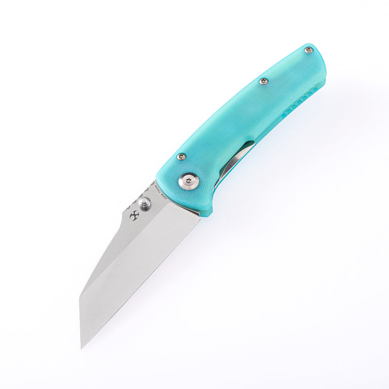 Main Street T1015B4 Blue G10 Handle Stonewashed 154CM Blade Dirk Pinkerton Design