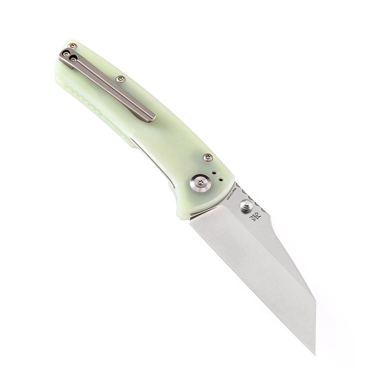 KANSEPT Main Street Thumb Stub Jade G10 Handle (3.36" 154CM Blade) Dirk Pinkerton Design-T1015B1