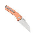 Main Street T1015B5 Pocket Knives Red Copper Handle Stonewashed 154CM Blade Dirk Pinkerton Design