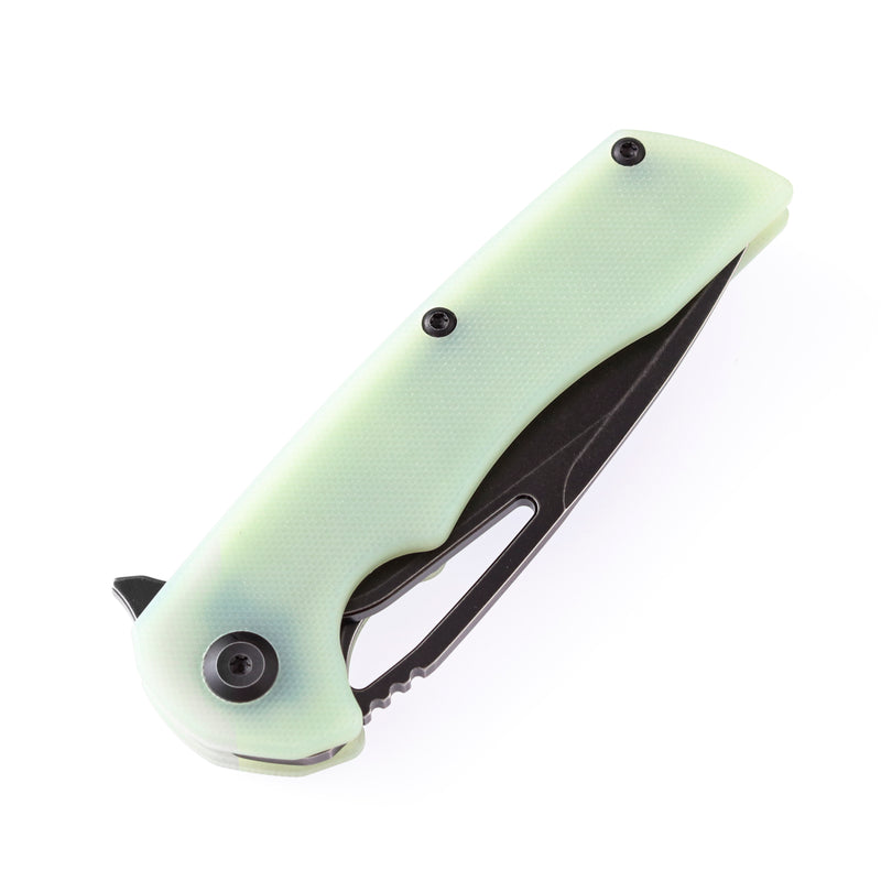 Kryo T1001A5 D2 Blade Jade G10 Handle with Kim Ning Design