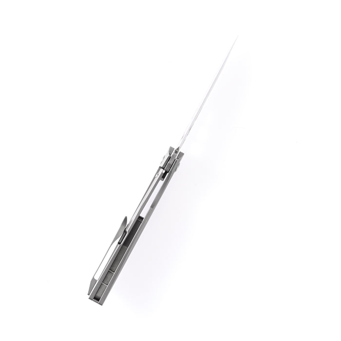 lucky Star K1013A1 CPM-S35VN Drop Point Blade Titanium Handle with MaxTkachuk Design