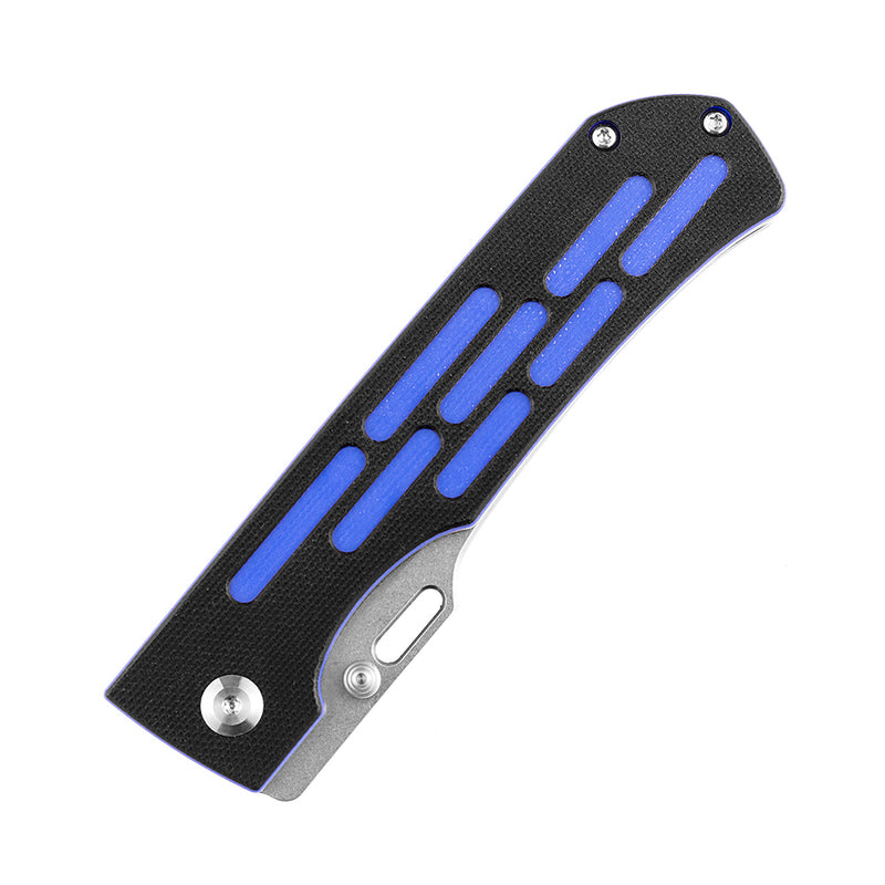 Reedus T1041A4 Stonewashed 154CM Blade Black and Blue G10 Handle with D.O.C.K. Design