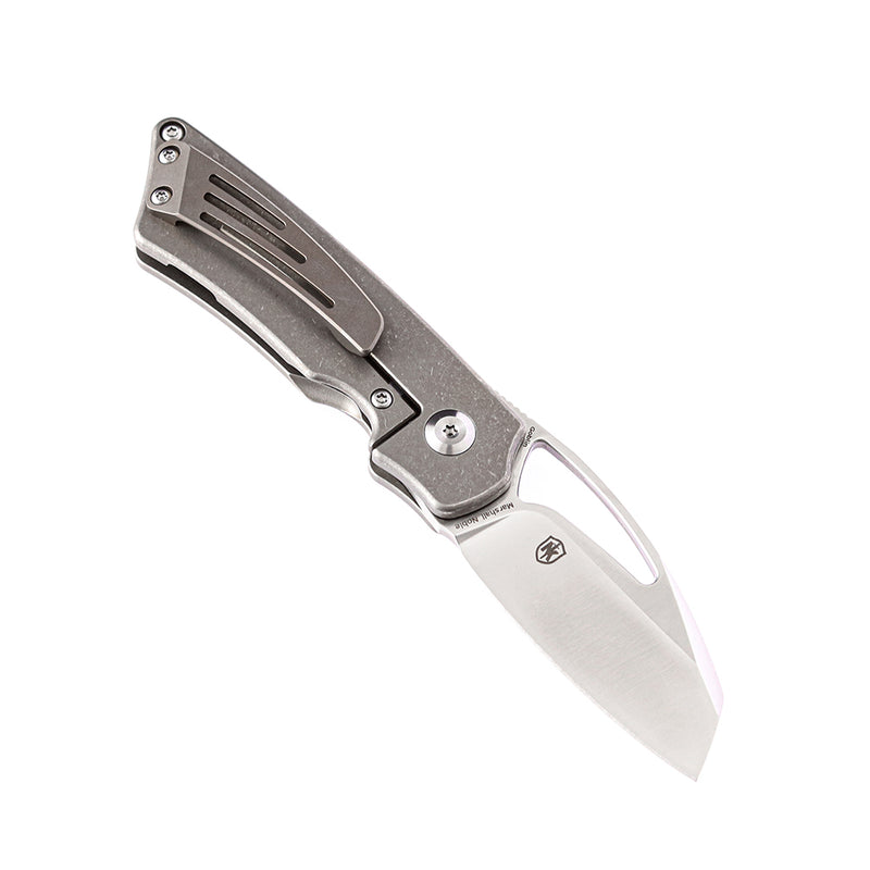 KANSEPT Goblin CPM-S35VN Blade and Titanium Handle with Groove Marshall Noble Design-K2016A5