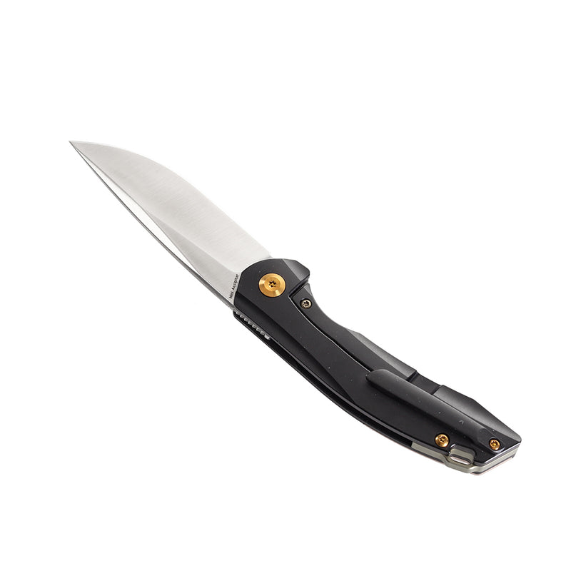 Mini Accipiter K2007A3 Front Flipper CPM-S35VN Blade Titanium Handle with Cooper Inlay