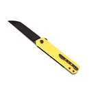 Foosa T2020T6 154CM  Blade Yellow G10 Handle with Rolf Helbig Design