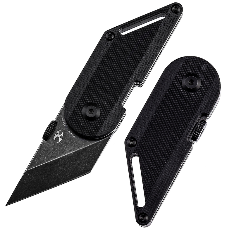 KANSEPT Dash T3045A1 Designed by Dirk Pinkerton Black Stonewashed 154CM Black G10