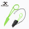 HEX G001A3 Light Green Coating 14C28N + Sheath Blade 14C28N Handle with Ostap Hel Design