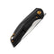Mini Accipiter K2007A5 Under 3'' Front Flipper Titanium Handle with Copper Inlay S35VN Blade