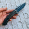 Pretatout K1032T2  Black TiCn Cotaed CPM-S35VN Handle Blade Black Anodized Titanium Handle Handle with Kmaxrom Design