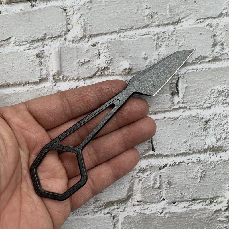 KANSEPT HEX G001A2 Dark Green Coating 14C28N +Sheath Blade 14C28N Handle with Ostap Hel Design