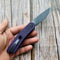 Reverie T2025A5 Black TiCn Coated 154CM Blade Purple G10 Handle with Justin Lundquist Design