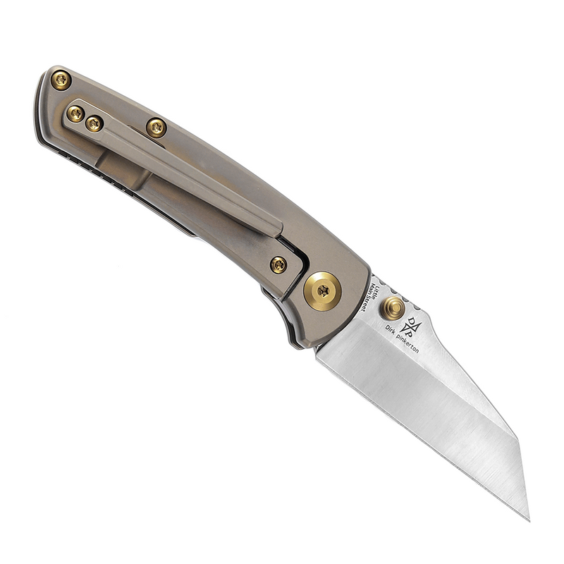 KANSEPT Little Main Street  K2015A2 Bronze Anodized Titanium Handle  with Dirk Pinkerton Design