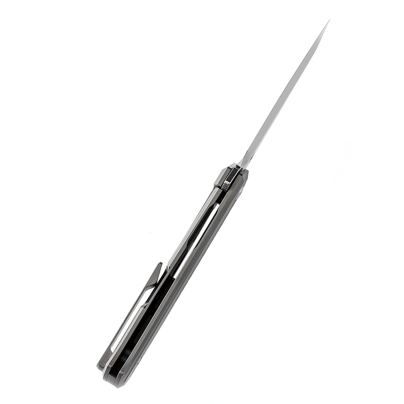 Integra K1042A2 Stonewashed M390 Bronze Anodized Titanium Designed by JK Knives