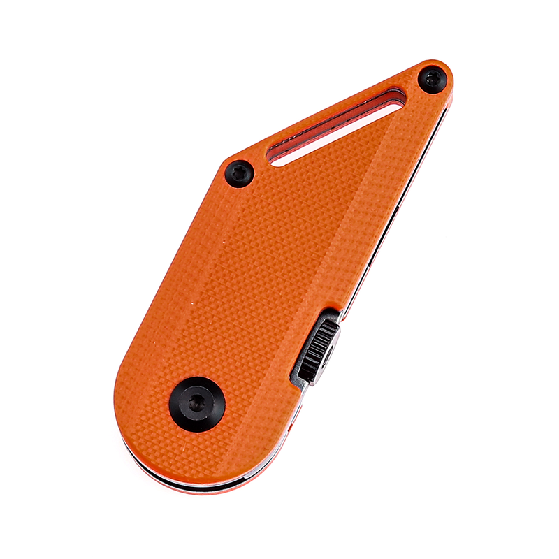 KANSEPT Dash T3045A3 Designed by Dirk Pinkerton Black Stonewashed 154CM Orange G10